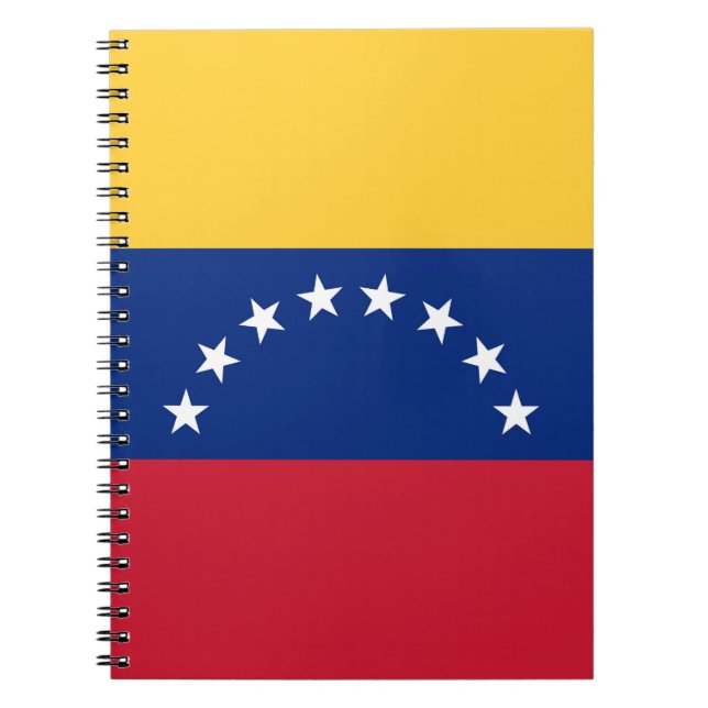 Cuaderno Bandera de Venezuela (Frente)