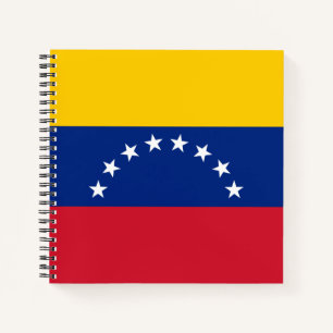 Cuaderno Bandera de Venezuela