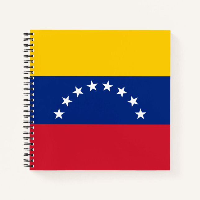 Cuaderno Bandera de Venezuela (Anverso)