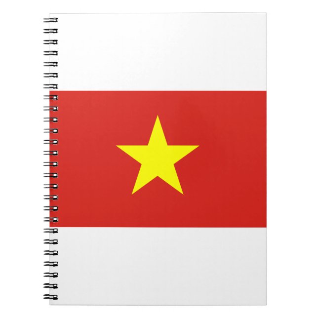 Cuaderno Bandera de Viet Nam (Frente)