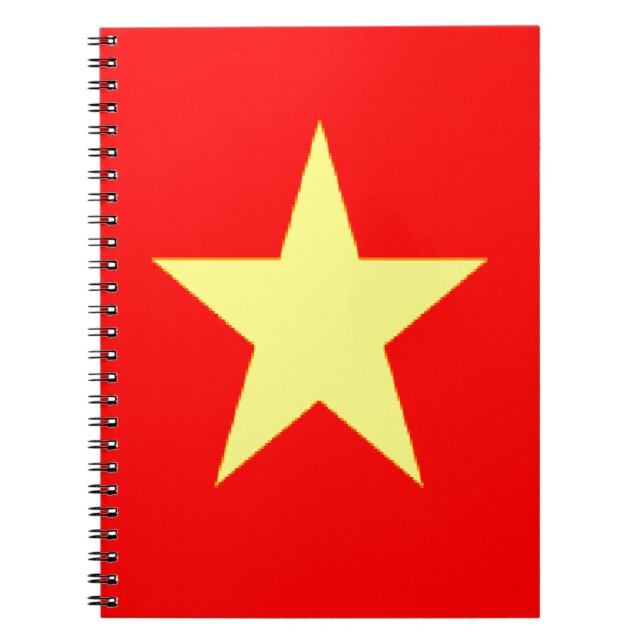 Cuaderno bandera de vietnam (Frente)