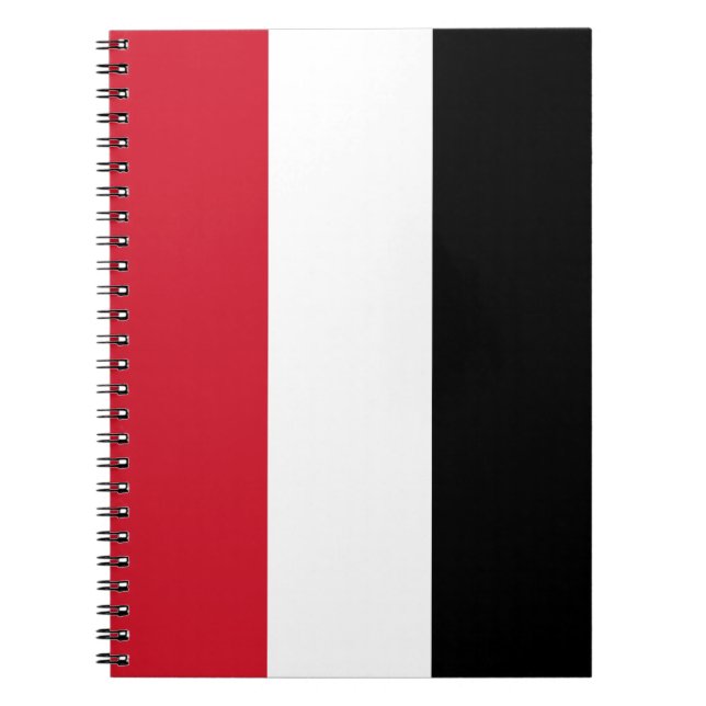Cuaderno Bandera de Yemen (Frente)