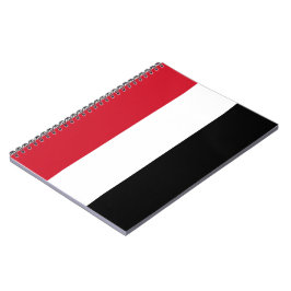 Cuaderno Bandera de Yemen
