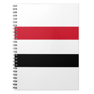 Cuaderno Bandera de Yemen