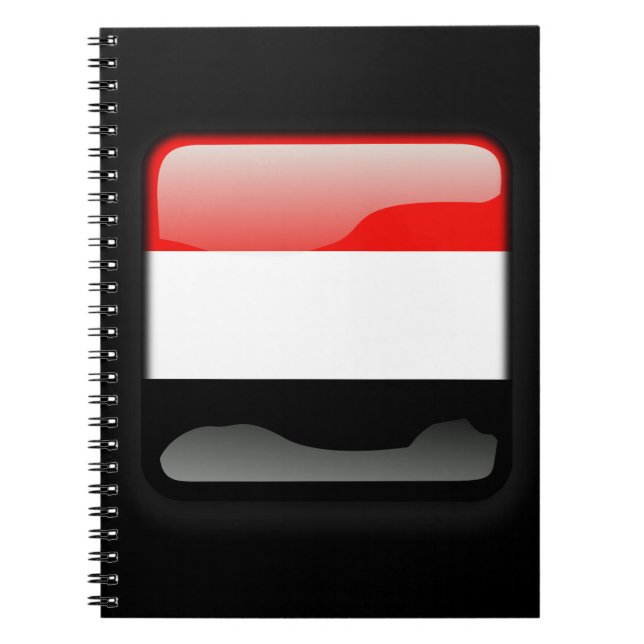 Cuaderno Bandera de Yemen (Frente)