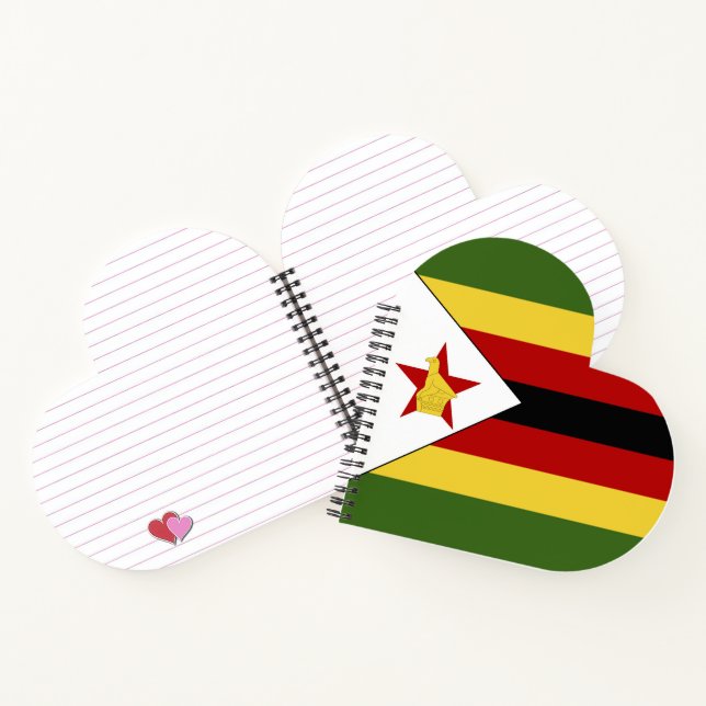 Cuaderno Bandera de Zimbabue (Interior)