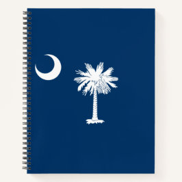 Cuaderno Bandera del estado de Carolina del Sur