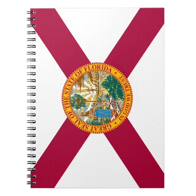 Cuaderno Bandera del estado de Florida (Frente)