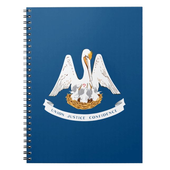 Cuaderno Bandera del estado de Luisiana (Frente)