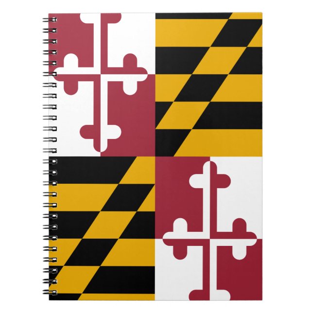 Cuaderno Bandera del Estado de Maryland (Frente)