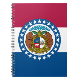 Cuaderno Bandera del Estado de Misuri