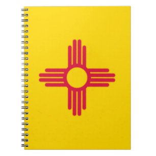 Cuaderno Bandera del estado de Nuevo México