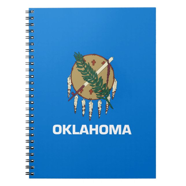 Cuaderno Bandera del estado de Oklahoma (Frente)