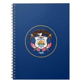 Cuaderno Bandera del Estado de Utah