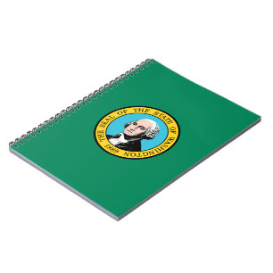Cuaderno Bandera del Estado de Washington