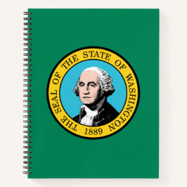 Cuaderno Bandera del Estado de Washington