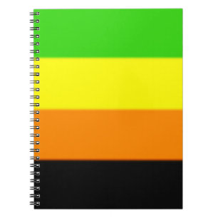 Cuaderno Bandera del Orgullo Aromántico de las Malvinas