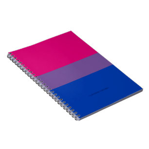 Cuaderno Bandera del Orgullo Bisexual de SlipperyJoe lavand