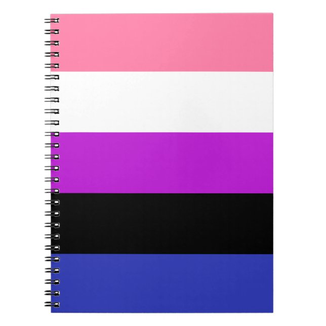 Cuaderno Bandera del Orgullo de Gélulos (Frente)