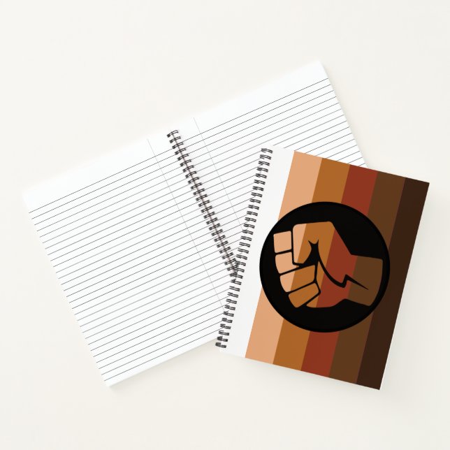 Cuaderno Bandera del Orgullo de las POC (Interior)