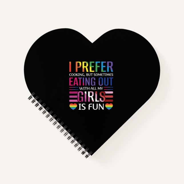 Cuaderno Bandera del orgullo gay-bisexual LGBTQ (Anverso)