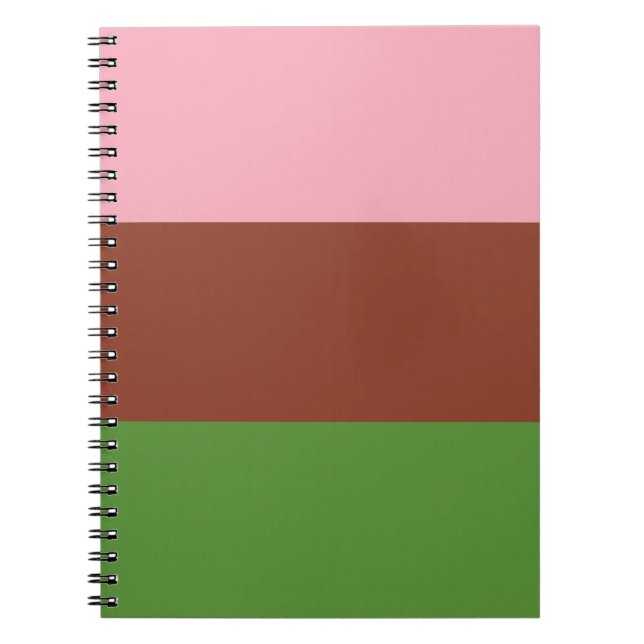 Cuaderno Bandera del Orgullo Gynesexual (Frente)