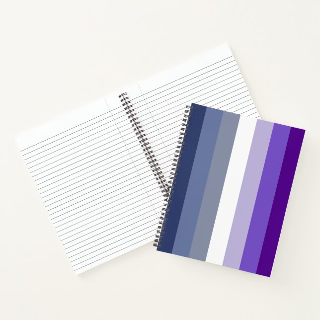 Cuaderno Bandera del Orgullo Lesbiana Butch (Interior)