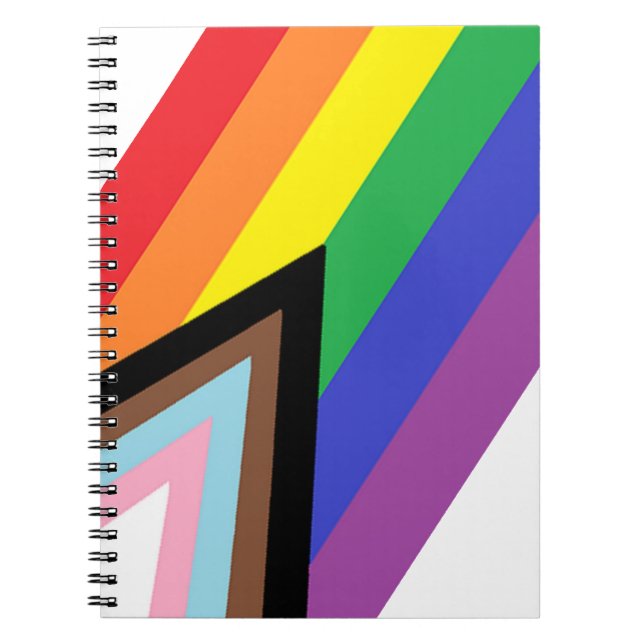 Cuaderno "Bandera del orgullo moderno" (Frente)