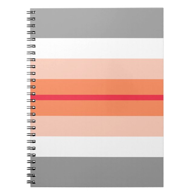 Cuaderno Bandera del Orgullo Paragirl (Frente)