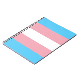 Cuaderno Bandera del Orgullo Trans (Orgullo Transgénero)