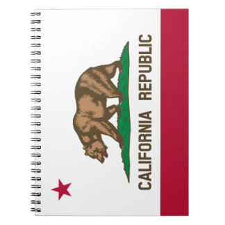 Cuaderno Bandera del Oso de la República de California: Cal