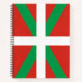 Cuaderno Bandera del País Vasco
