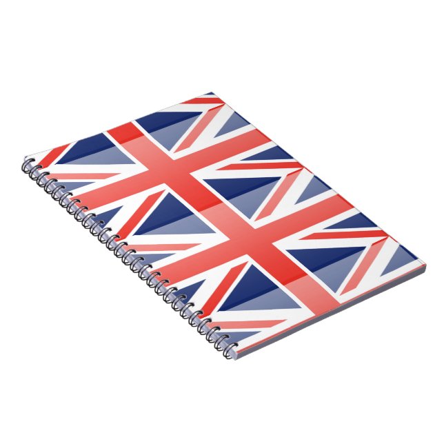 Cuaderno Bandera del Reino Unido (Lado Derecho)