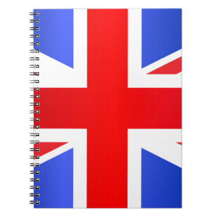 Cuaderno Bandera del Reino Unido