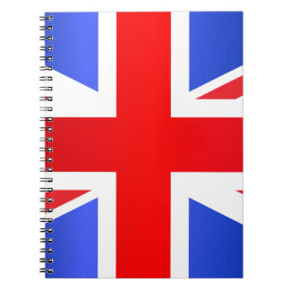 Cuaderno Bandera del Reino Unido