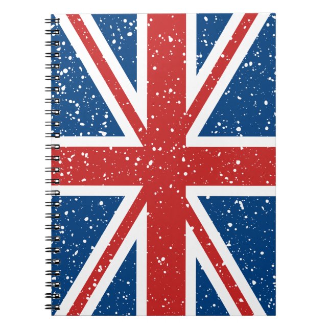 Cuaderno bandera del Reino Unido (Frente)