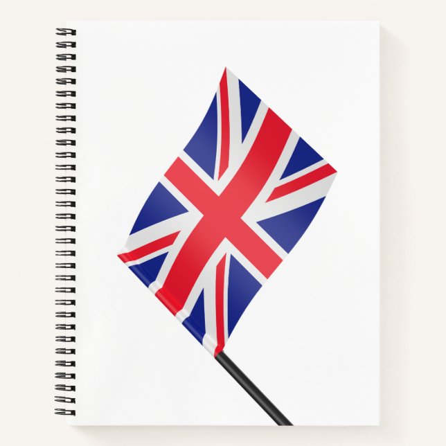 Cuaderno Bandera del Reino Unido (Anverso)