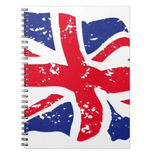 Cuaderno Bandera del Reino Unido
