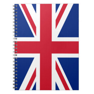 Cuaderno Bandera del Reino Unido
