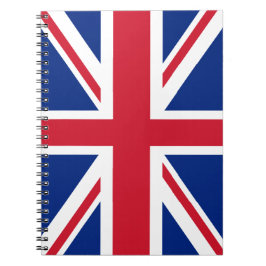 Cuaderno Bandera del Reino Unido