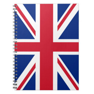 Cuaderno Bandera del Reino Unido