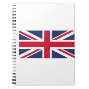 Cuaderno Bandera del Reino Unido