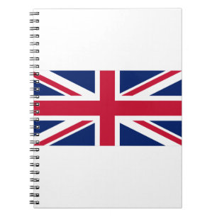 Cuaderno Bandera del Reino Unido