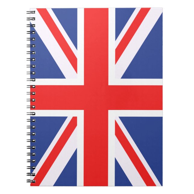 Cuaderno bandera del Reino Unido (Frente)