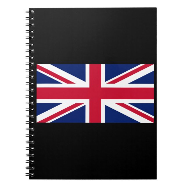Cuaderno Bandera del Reino Unido-Reino Unido-Inglaterra-Uni (Frente)