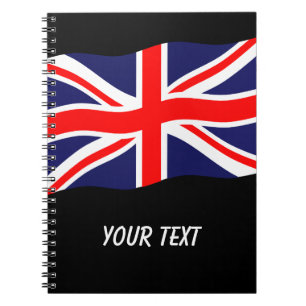 Cuaderno Bandera del Reino Unido + tus ideas