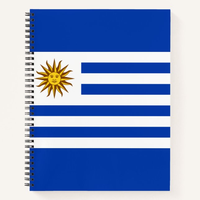 Cuaderno Bandera del Uruguay (Uruguay) (Anverso)