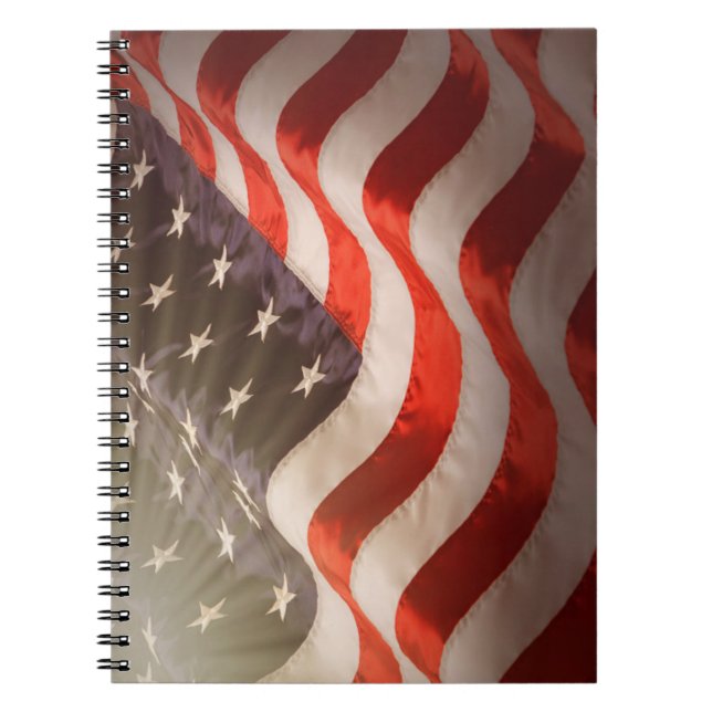 Cuaderno Bandera estadounidense (Frente)