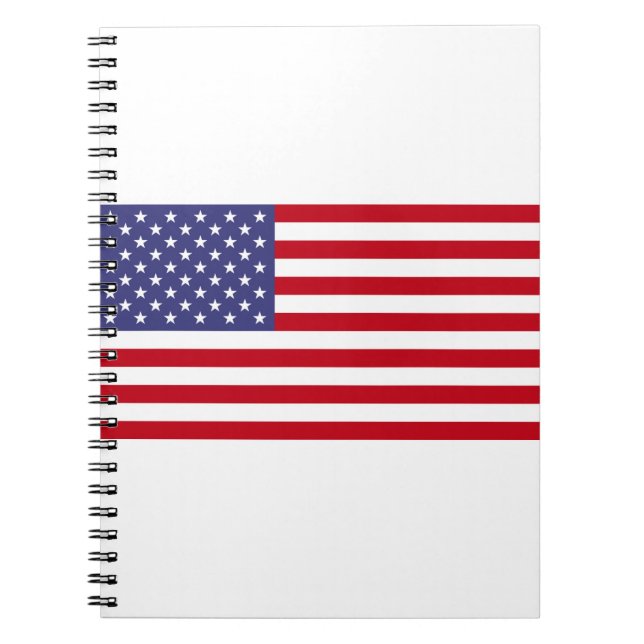 Cuaderno Bandera estadounidense (Frente)