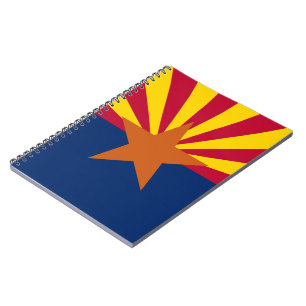 Cuaderno Bandera Estatal de Arizona